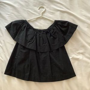 Aritzia Black Blouse